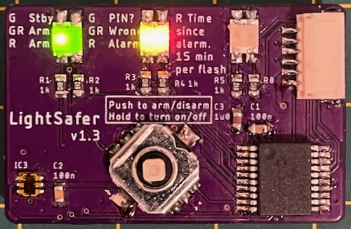 LightSafer PIN change again